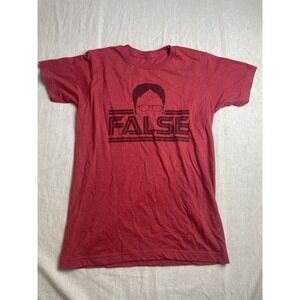 The Office Dwight Schrute False Red Mens S Geek Gorpcore Short Sleeve T-Shirt